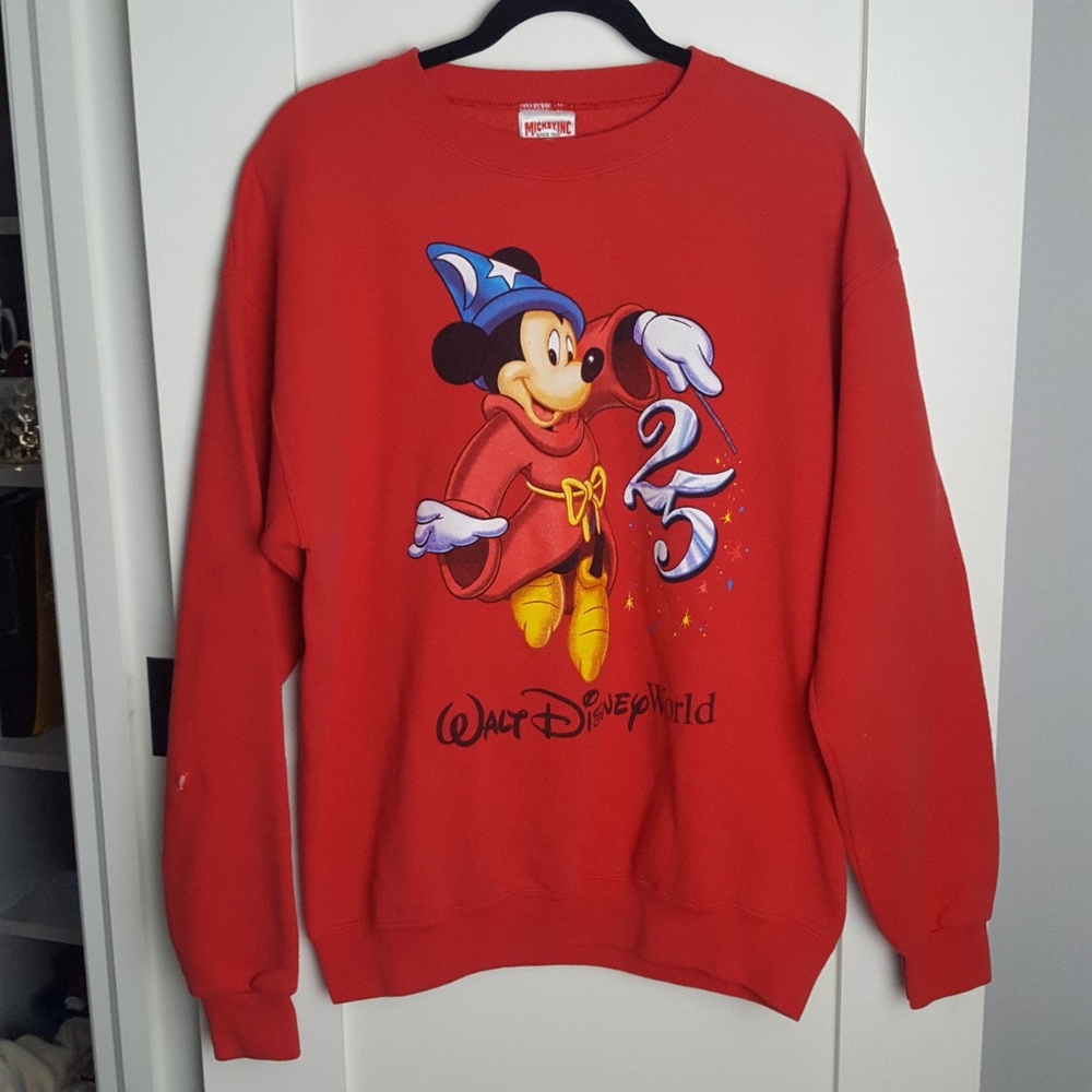 Disney World 25th Anniversary Sweater